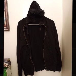 Medium Black Hoodie from ZARA